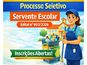 Processo Seletivo - Servente Escolar