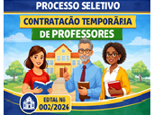 Processo Seletivo - Professor Temporário